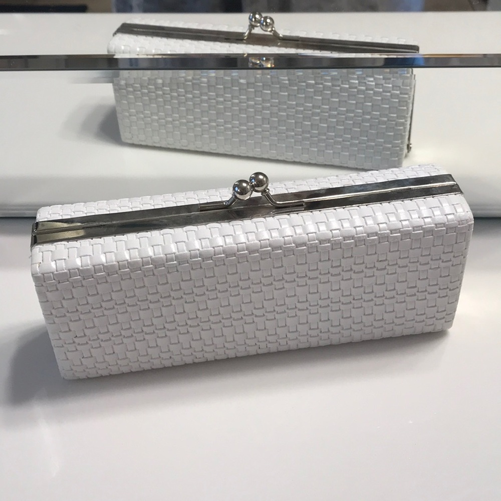 Small White Clutch